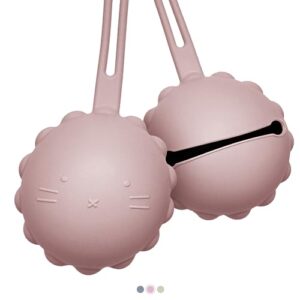 Little Giggles Co. Dummy Case - Hygienic Dummy Holder - Baby Pacifier Holder - Baby Essentials for Newborn Pacifier Case - Non Toxic - BPA Free - Easy Clean - Soother Case - Dummy Case for Babies