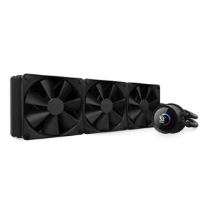 NZXT Kraken 360-360mm AIO CPU Liquid Cooler - Customizable 1.54"" Square LCD Display for Images