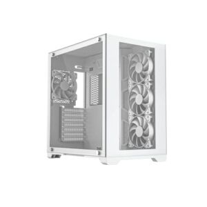 iONZ KZ-Z - PC Gaming Case Full ATX Mid Tower - Dual Chamber Dynamic Advanced Series