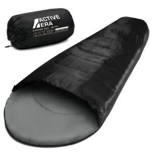Active Era Premium Mummy Sleeping Bag &ndash; Lightweight Sleeping Bags for Adults & Kids - Festival