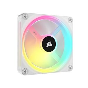 CORSAIR iCUE LINK QX120 RGB 120mm Magnetic Dome RGB Single Fan - White