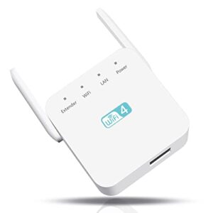 WiFi Booster WiFi Extender Booster 300Mbps 2.4GHz for Home Up to 1500 Sq.ft