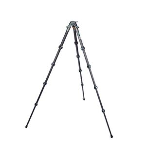 3 Legged Thing Legends Jay Carbon Fibre Levelling Base Tripod - Adjustable Camera and Video Levelling-Base Travel Tripod with 3 Detachable Legs