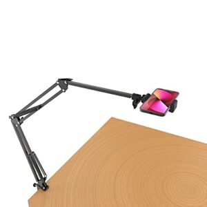 Long Overhead Tripod Mount for iPhone Webcam Ring Light