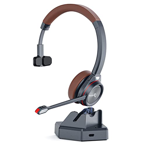 MAIRDI Bluetooth Headset with Microphone for PC