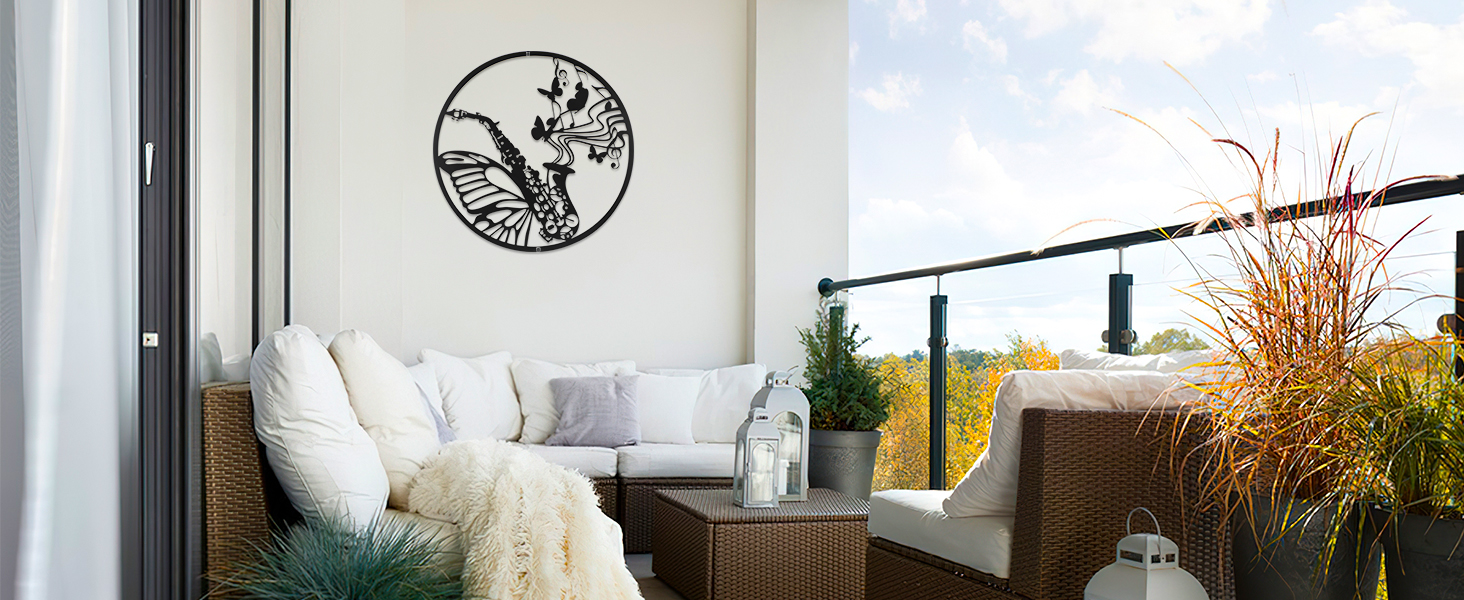 metal artwork for wall