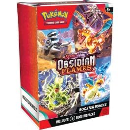 Pokémon TCG: Scarlet & Violet—Obsidian Flames Booster Bundle (6 Booster Packs)
