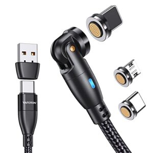 VAFOTON PD 60W USB C Magnetic Fast Charging Cable 2M