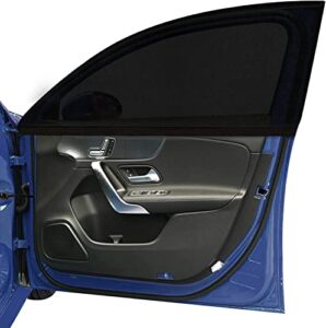 2 Pack Car Window Shades for Baby ATHRZ Car Sun Shade for Side Window Block UV Ray Car Window Shade for Children Anti Mosquito Rear Side Window Cover Universal Fi