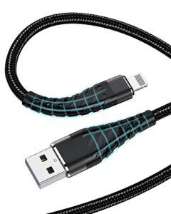 [MFi-Certified]iPhone Charger Cable 3M [2 Pack]