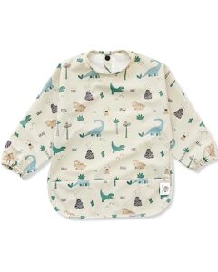 Bubba Bear ® Baby Weaning Bib with Sleeves | Long Sleeve Coverall Bibs Set | Toddler Led Feeding Sleeved Accessories for Babies from 6 Months Waterproof Apron Cape For Toddlers up to 3 Years Plus