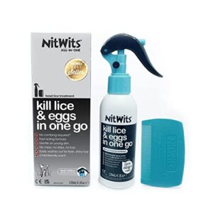 NitWits All-In-One Head Lice Treatment Spray