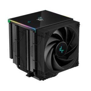 DeepCool AK620 DIGITAL CPU Air Cooler 260w TDP ALL-Black 6 Copper Heat Pipes Dual-Tower CPU Cooler