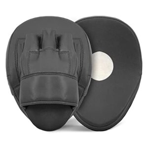 Lions Curved Focus Pads Hook & Jabs Gloves Punch Bag Mitts Boxing MMA Kick Training