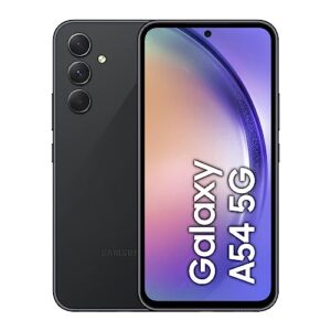Samsung Galaxy A54 5G Mobile Phone 6.4 Inch Super AMOLED FHD+ screen 256GB Awesome Graphite