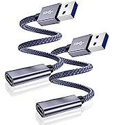 BASESAILOR USB C Female to Female Adapter 3-Pack,USBC 3.1 10GBps 100W PD Coupler for Connecting T...