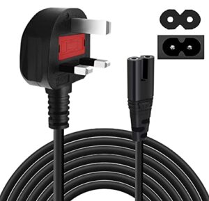 Figure 8 Power Lead With 3 Pin Plug Uk 6Ft Long