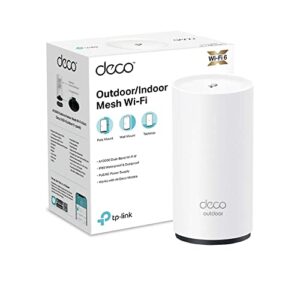 TP-Link Deco X50-Outdoor Outdoor/Indoor Whole Home Mesh Wi-Fi 6