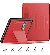 SEYMAC stock iPad 6th/5th Generation Case, Shockproof [Full-body] Protective Case with 360 Rotati...