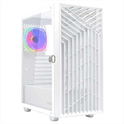 Noua Diamond C112 White ATX Case for PC Gaming