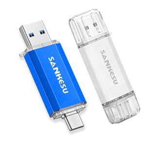 SANKESU 2 Pack 64GB USB 3.0 Stick USB Flash Drive USB Photo Memory Stick