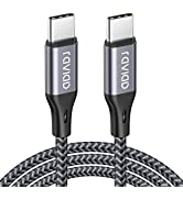RAVIAD USB C Kabel [2Stück 2M] Ladekabel USB C Nylon USB Typ C Kabel USB C Schnellladekabel für S...