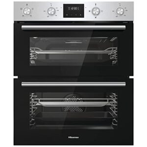 Hisense BID79222CXUK Built Under Electric Double Oven - Stainless Steel - A/A Rated