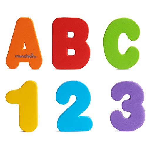 Munchkin Learn Baby Bath Foam Letters & Numbers