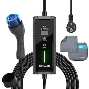 bokman Portable EV Charger UK 3 Pin