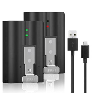 LP 2 Packs Rechargeable 3.65V Battery Compatible with Ring