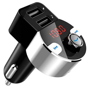 FirstE FM Transmitter Bluetooth 4.2 Car Radio Audio Adapter