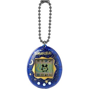 TAMAGOTCHI Bandai Original Starry Night Shell Original Cyber Pet 90s Adults And Kids Toy With Chain | Retro Virtual Pets Are Great Boys And Girls Toys Or Gifts For Ages 8+