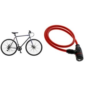 Insync Crater Men's Hybrid Bike With Lightweight Alloy Wheels & 20-Inch Steel Frame