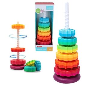 Baby Spinning Toy Rainbow Stacking