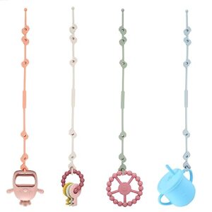 4PK Sippy Cup Strap