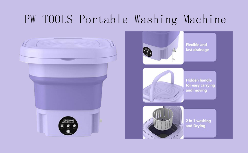 PW TOOLS Portable Washing Machine