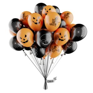 OWill 50 PCS Halloween Balloons