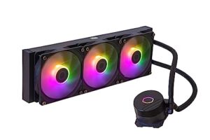 Cooler Master MasterLiquid 360L Core ARGB CPU Liquid Cooler - Dual Chamber Gen S Pump