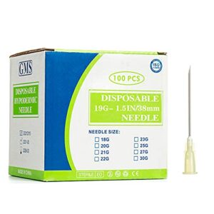 100 Pcs 19G-1.5IN/ 38mm Stainless steel Dispensing Accessories