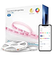 meross Led Strip Light 5M LED Light Strip Compatible with Apple HomeKit Siri Alexa Voice Control ...