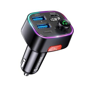 Syncwire Bluetooth 5.3 FM Transmitter for Car