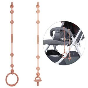 Silicone Dummy Clip for Baby Boy and Girl