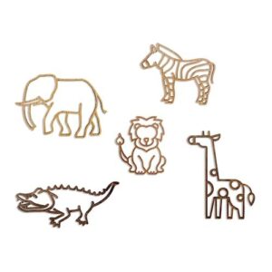 Safari Animals Handmade Baby Nursery Products for Nursery Decoration