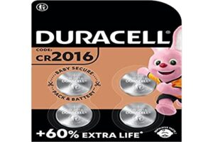Duracell Specialty 2016 Lithium Coin Battery (Pack of 4)