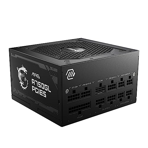 MSI MAG A750GL PCIE5 Power Supply Unit