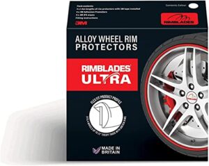 Rimblades Ultra Alloy Rim Protectors - DELUXE KIT (10 Colours Available) (Silver)