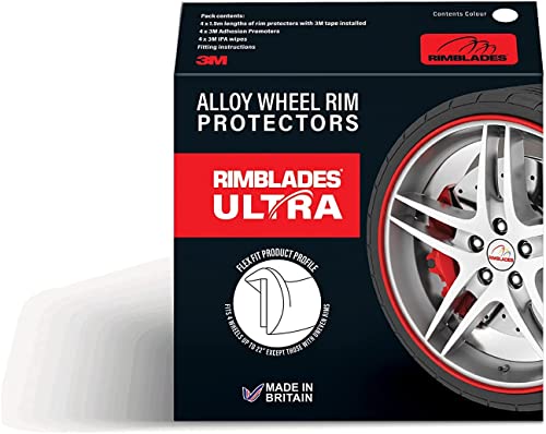 Rimblades Ultra Alloy Rim Protectors - DELUXE KIT (10 Colours Available) (Silver)