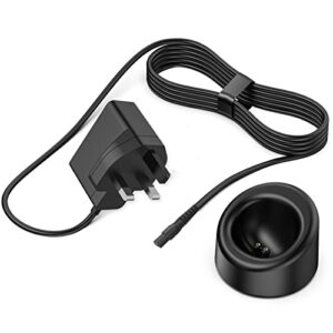 MEROM Replacement Charger Charging Dock Compatible with MANSCAPED Lawn Mower 3.0/2.0 Electric Groin Hair Trimmer The Weed Whacker Nose and Ear Hair Trimmer Power Supply Power Cord