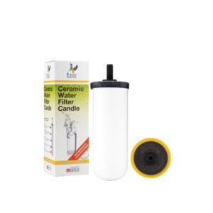 British Berkefeld | Ultra Fluoride Ceramic Drinking Water Filter Cartridge | Replacement Candle for Gravity Filters | Reduces Fluoride