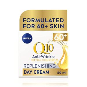 NIVEA Q10 Power 60+ Skin Anti-Wrinkle + Replenishing Day Cream (50 ml)